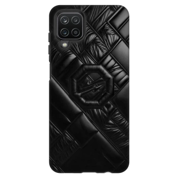 Obal pre Samsung Galaxy A12 A125F - OKTAGON - Puffer Blackout