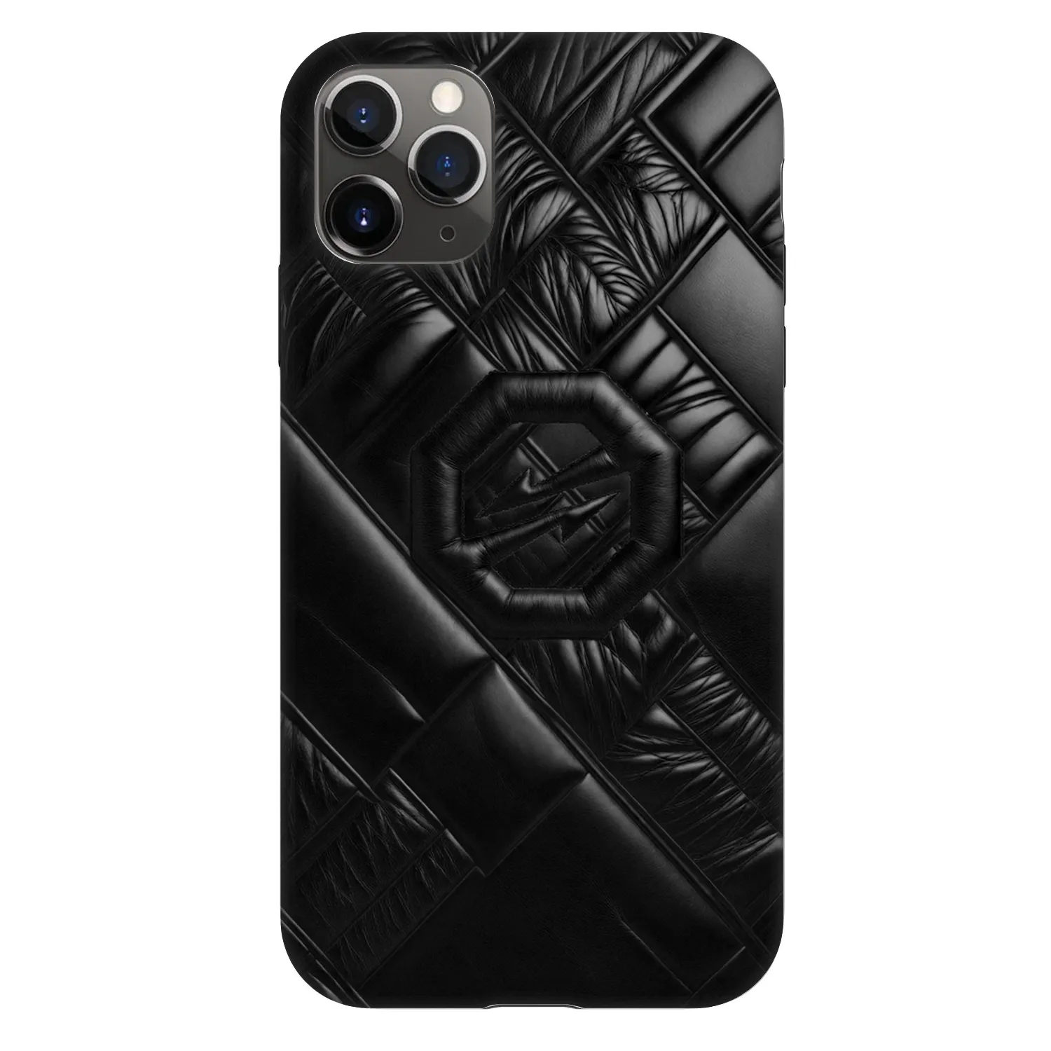 Picasee Fashion Case pre Apple iPhone 11 Pro - OKTAGON - Puffer Blackout