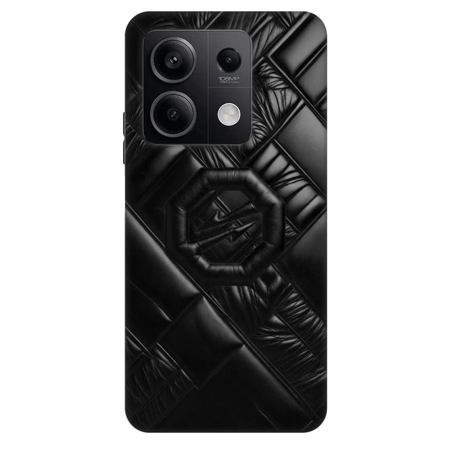 Picasee Fashion Case pre Xiaomi Redmi Note 13 5G - OKTAGON - Puffer Blackout