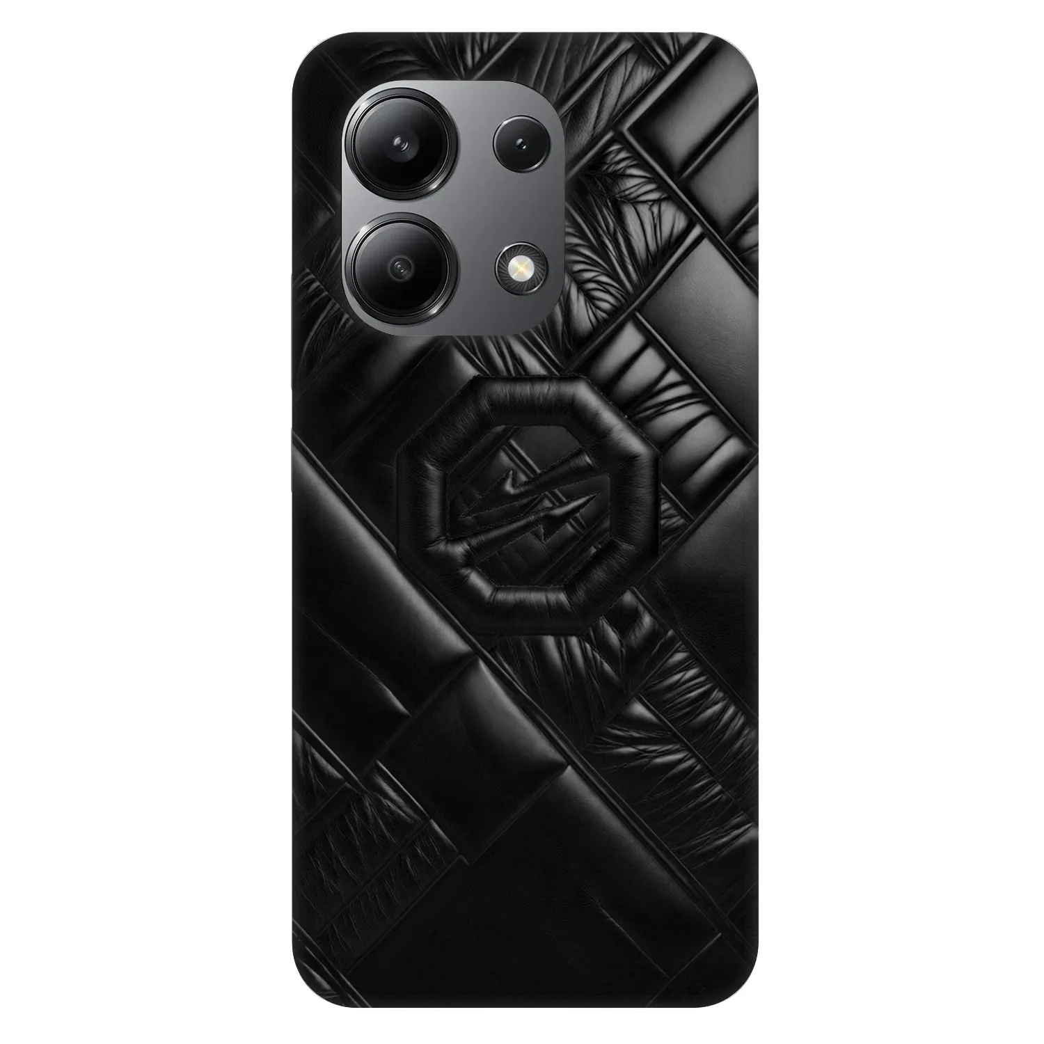 Picasee Fashion Case pre Xiaomi Redmi Note 13 4G - OKTAGON - Puffer Blackout
