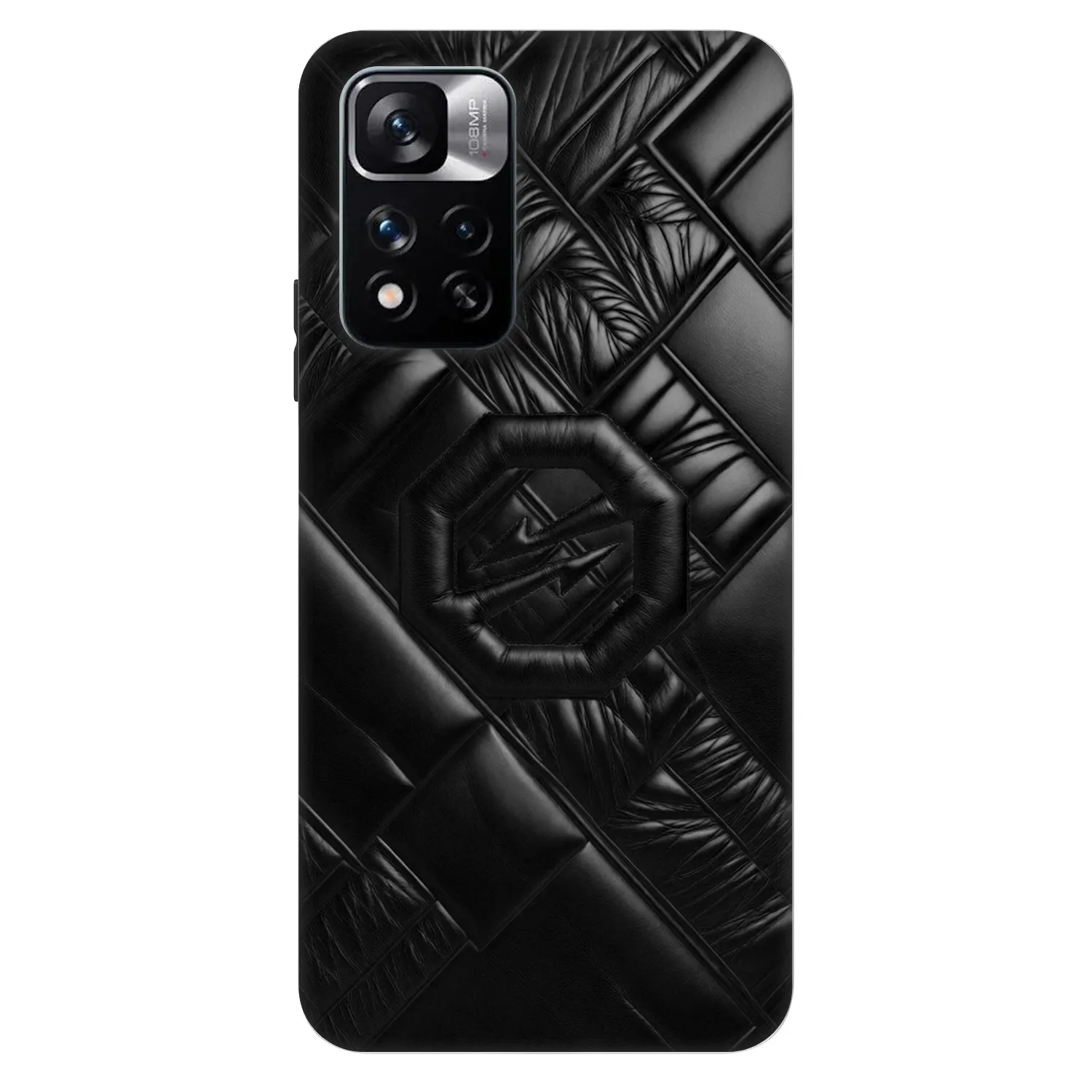 Picasee Fashion Case pre Xiaomi Redmi Note 11 Pro 5G - OKTAGON - Puffer Blackout