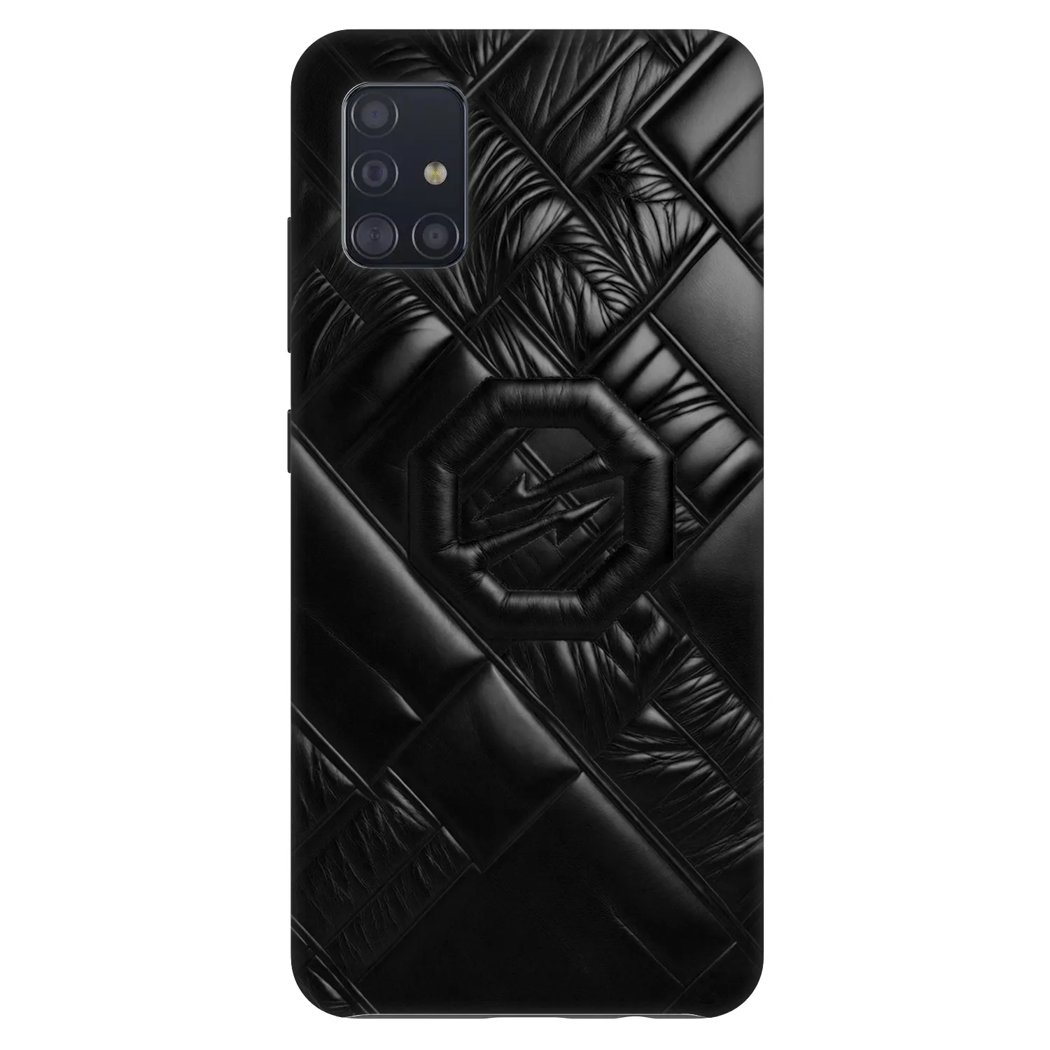 Picasee Fashion Case pre Samsung Galaxy A51 A515F - OKTAGON - Puffer Blackout