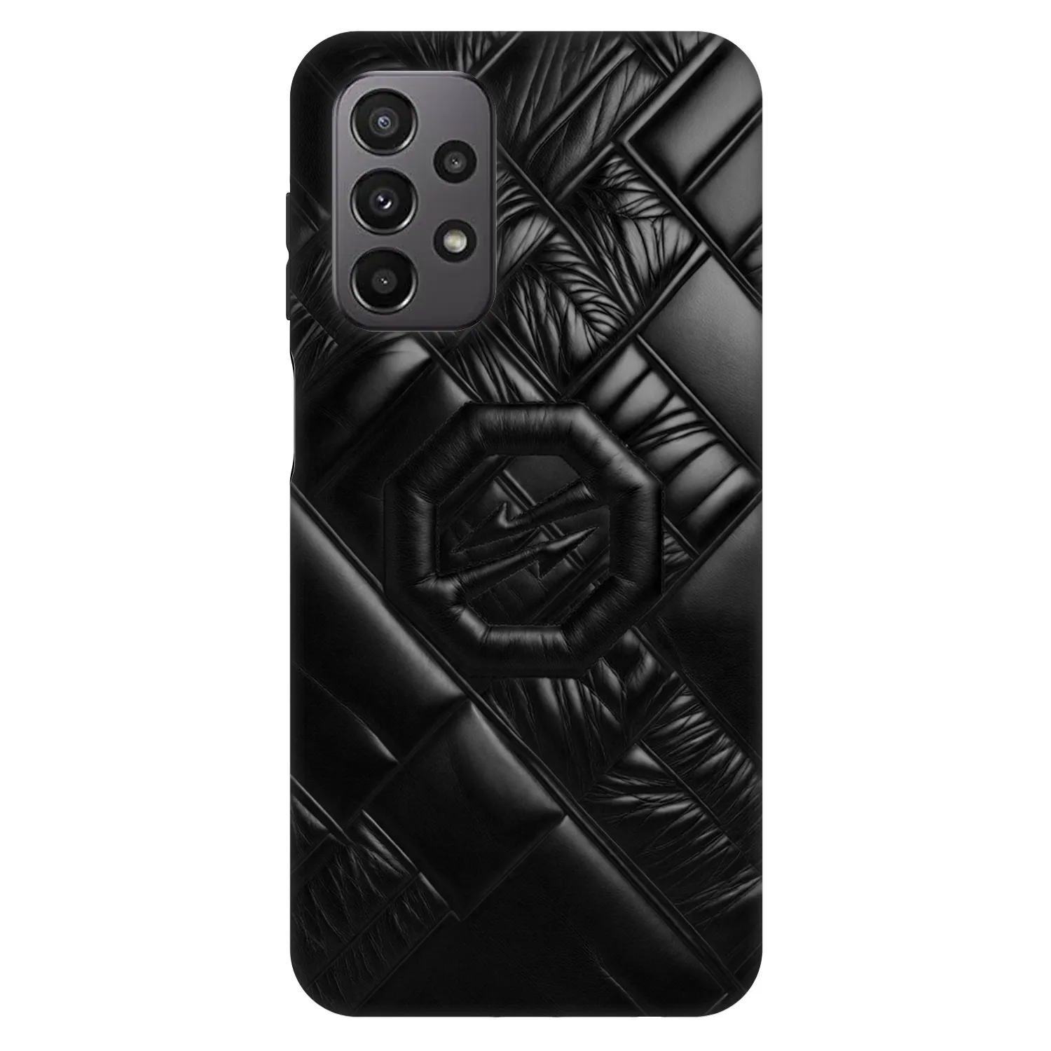 Picasee Fashion Case pre Samsung Galaxy A23 A236B 5G - OKTAGON - Puffer Blackout