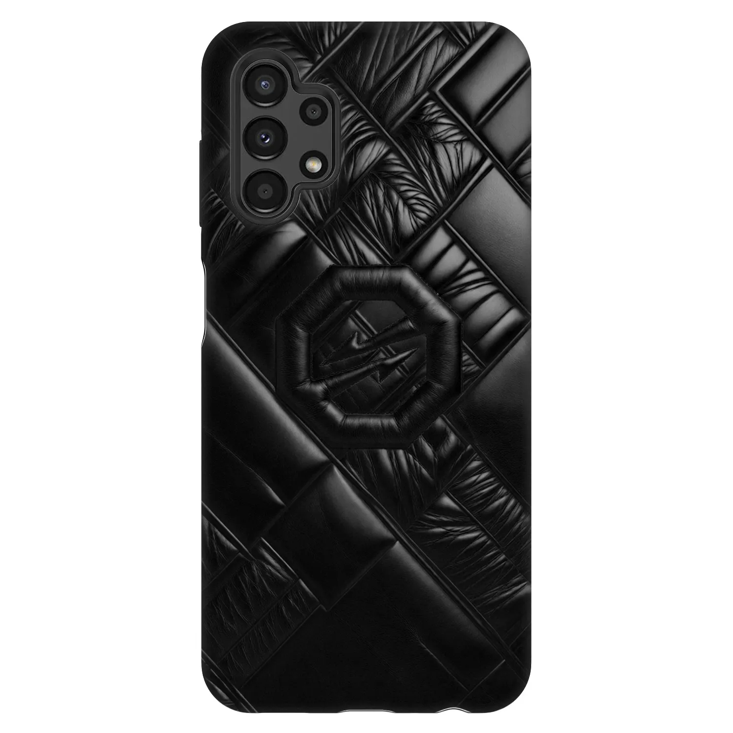 Picasee Fashion Case pre Samsung Galaxy A13 4G A135 - OKTAGON - Puffer Blackout