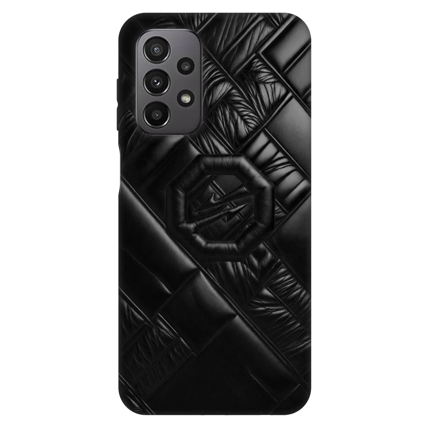 Picasee Fashion Case pre Samsung Galaxy A23 A235F 4G - OKTAGON - Puffer Blackout