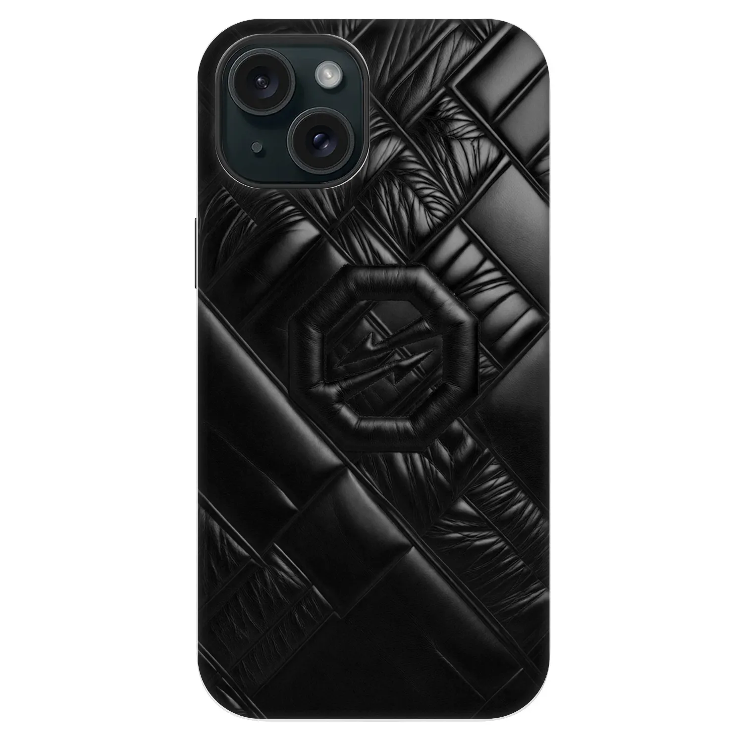 Picasee Fashion Case MagSafe pre Apple iPhone 14 - OKTAGON - Puffer Blackout