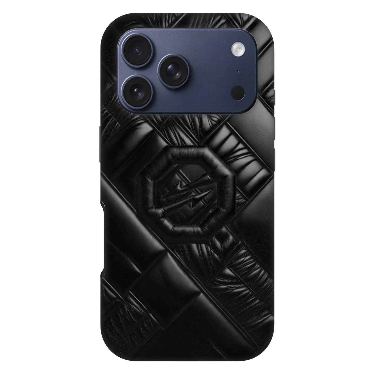 Picasee Fashion Case MagSafe pre Apple iPhone 17 Pro - OKTAGON - Puffer Blackout