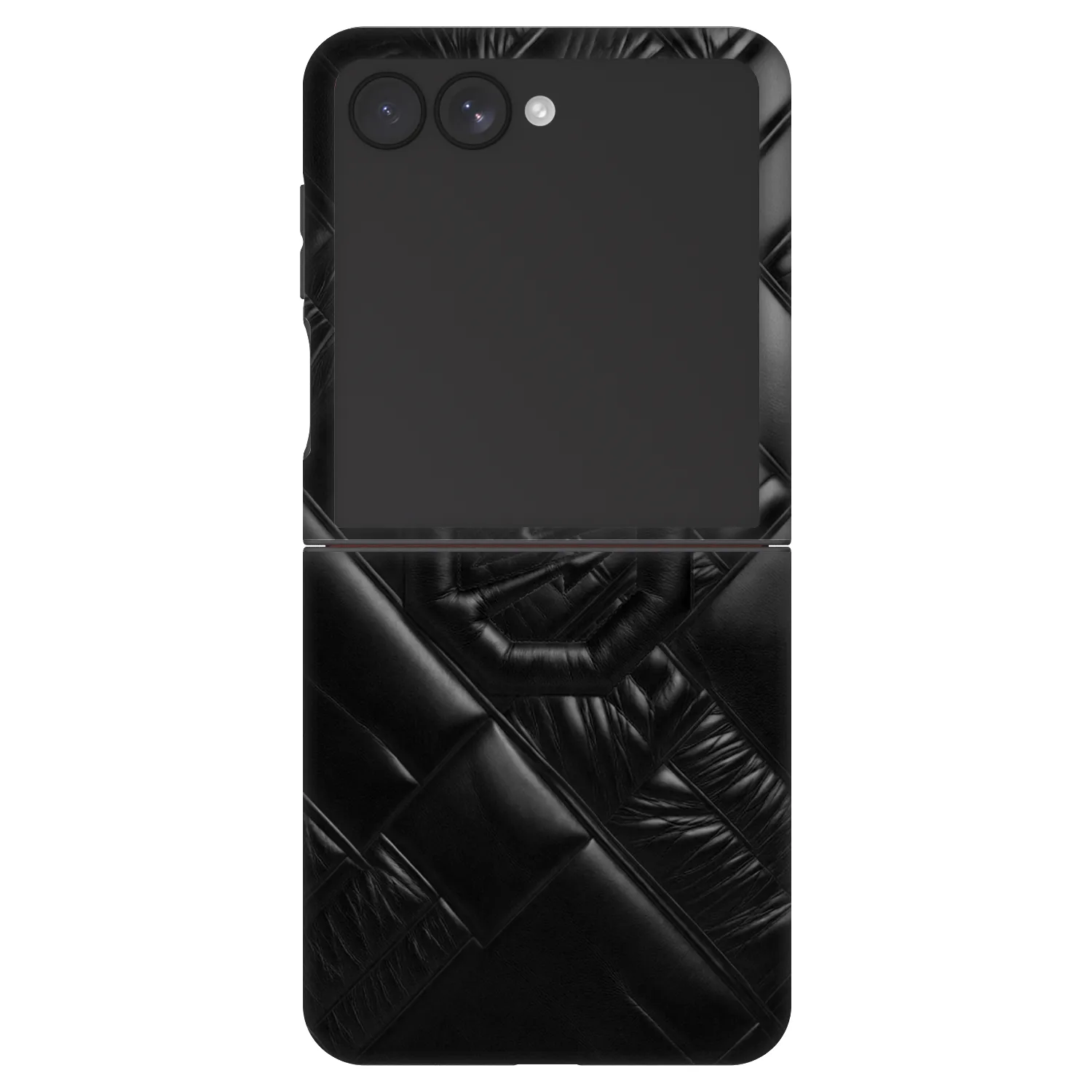 Picasee Fashion Case pre Samsung Galaxy Z Flip7 5G - OKTAGON - Puffer Blackout