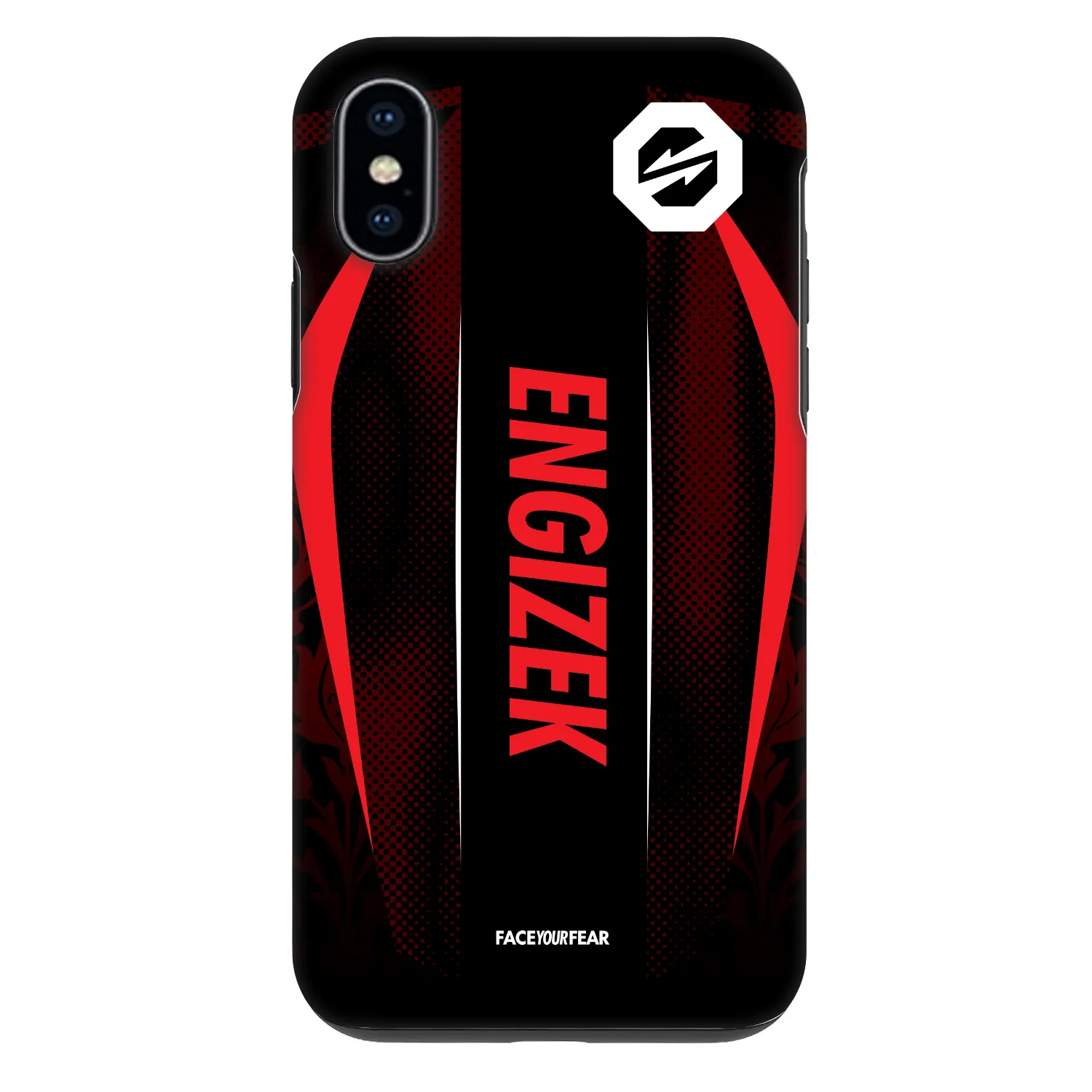 Picasee Fashion Case pre Apple iPhone X/XS - OKTAGON - Engizek Fight Jersey