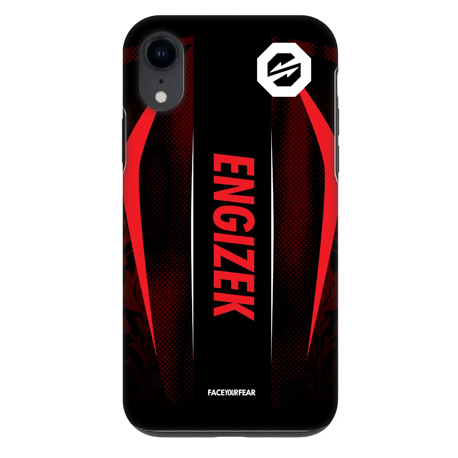 Picasee Fashion Case pre Apple iPhone XR - OKTAGON - Engizek Fight Jersey