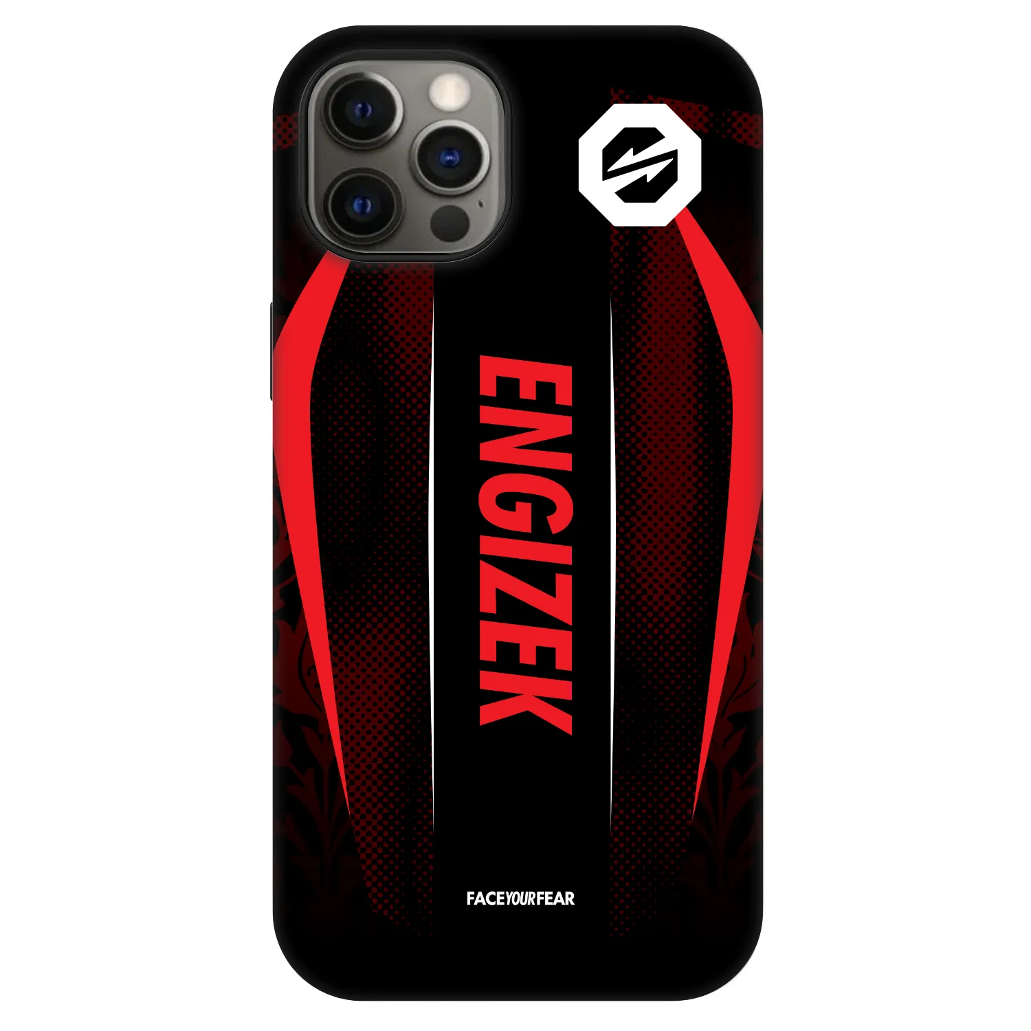 Picasee Fashion Case MagSafe pre Apple iPhone 12 Pro - OKTAGON - Engizek Fight Jersey