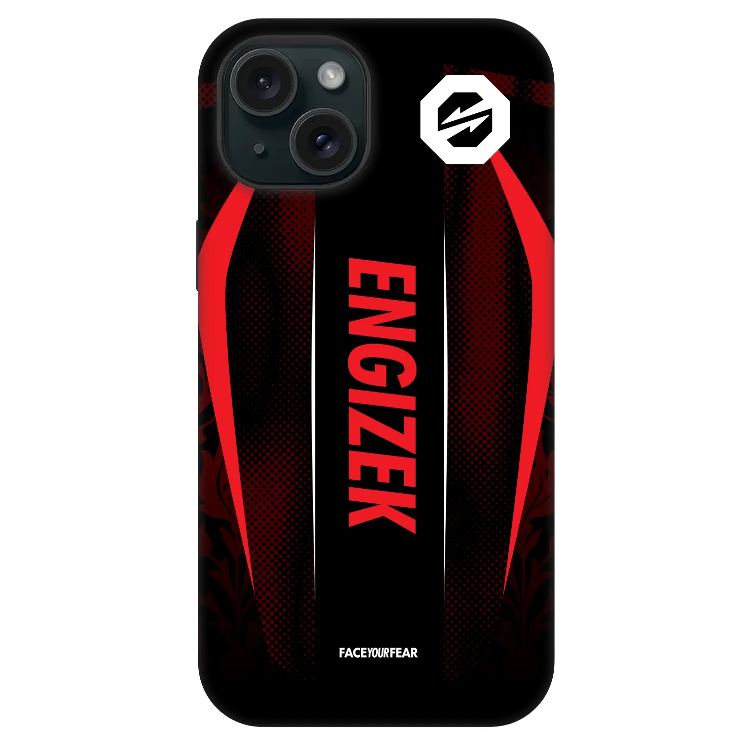 Picasee Fashion Case MagSafe pre Apple iPhone 15 - OKTAGON - Engizek Fight Jersey