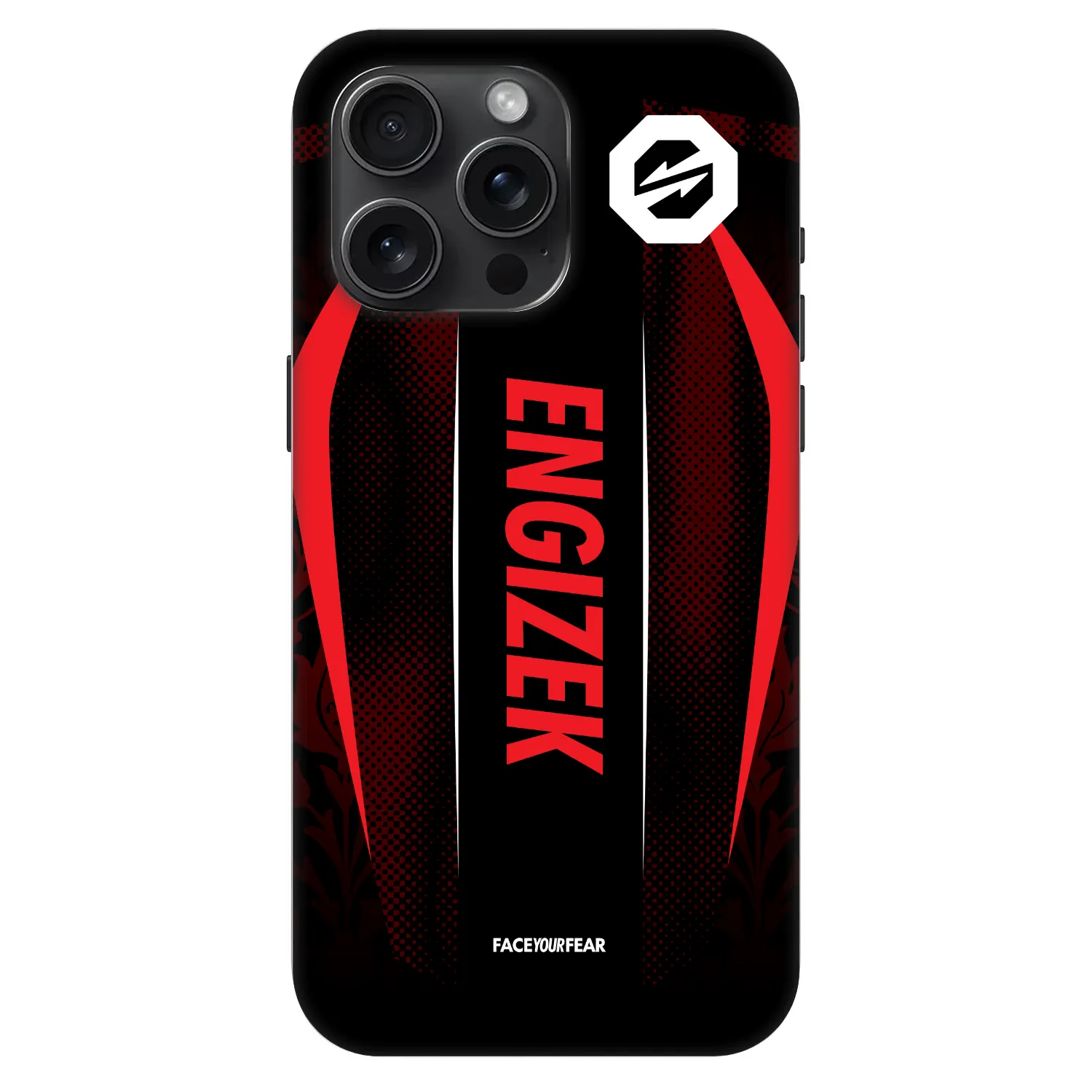 Picasee Fashion Case MagSafe pre Apple iPhone 15 Pro Max - OKTAGON - Engizek Fight Jersey