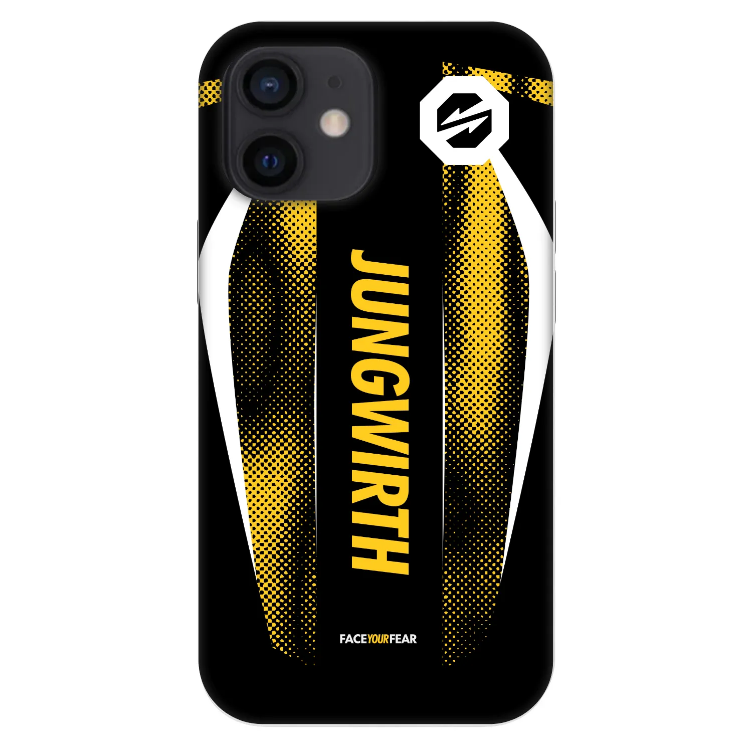 Picasee Fashion Case pre Apple iPhone 12 mini - OKTAGON - Jungwirth Fight Jersey