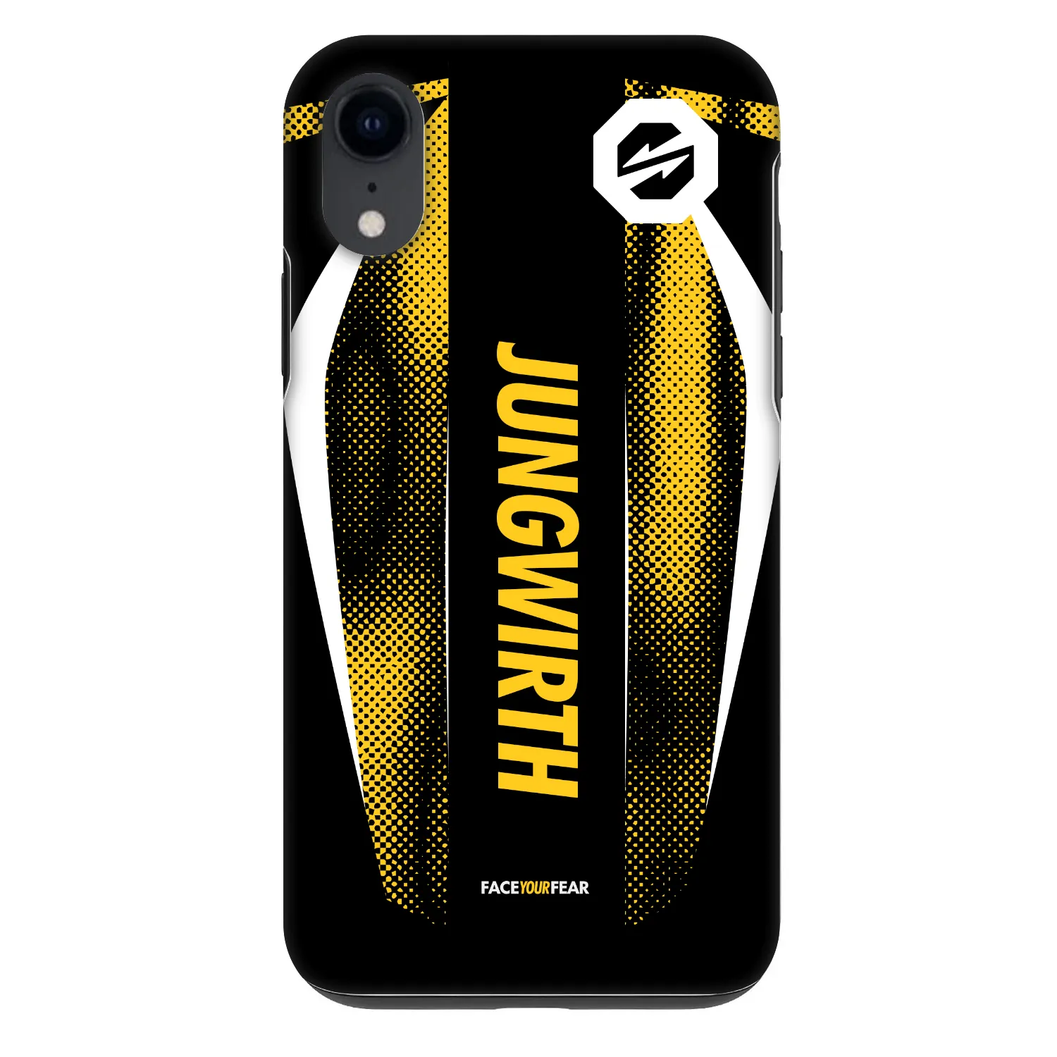 Picasee Fashion Case pre Apple iPhone XR - OKTAGON - Jungwirth Fight Jersey