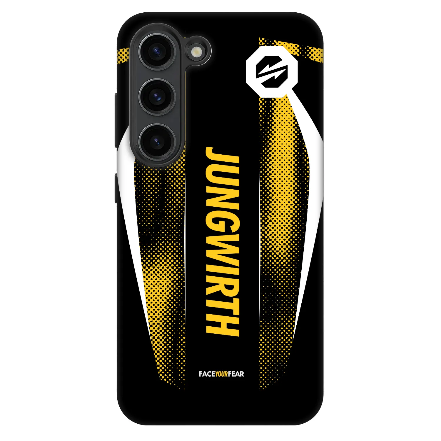 Picasee Fashion Case pre Samsung Galaxy S23+ 5G - OKTAGON - Jungwirth Fight Jersey