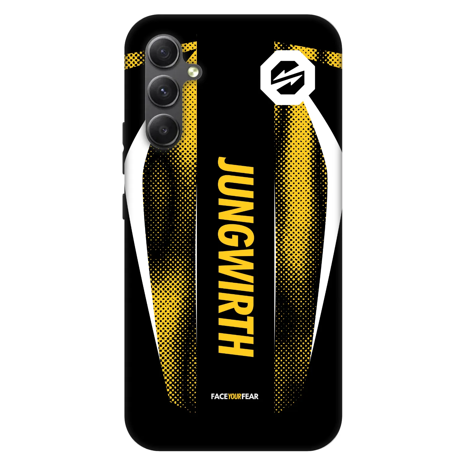 Picasee Fashion Case pre Samsung Galaxy A34 5G A346B - OKTAGON - Jungwirth Fight Jersey