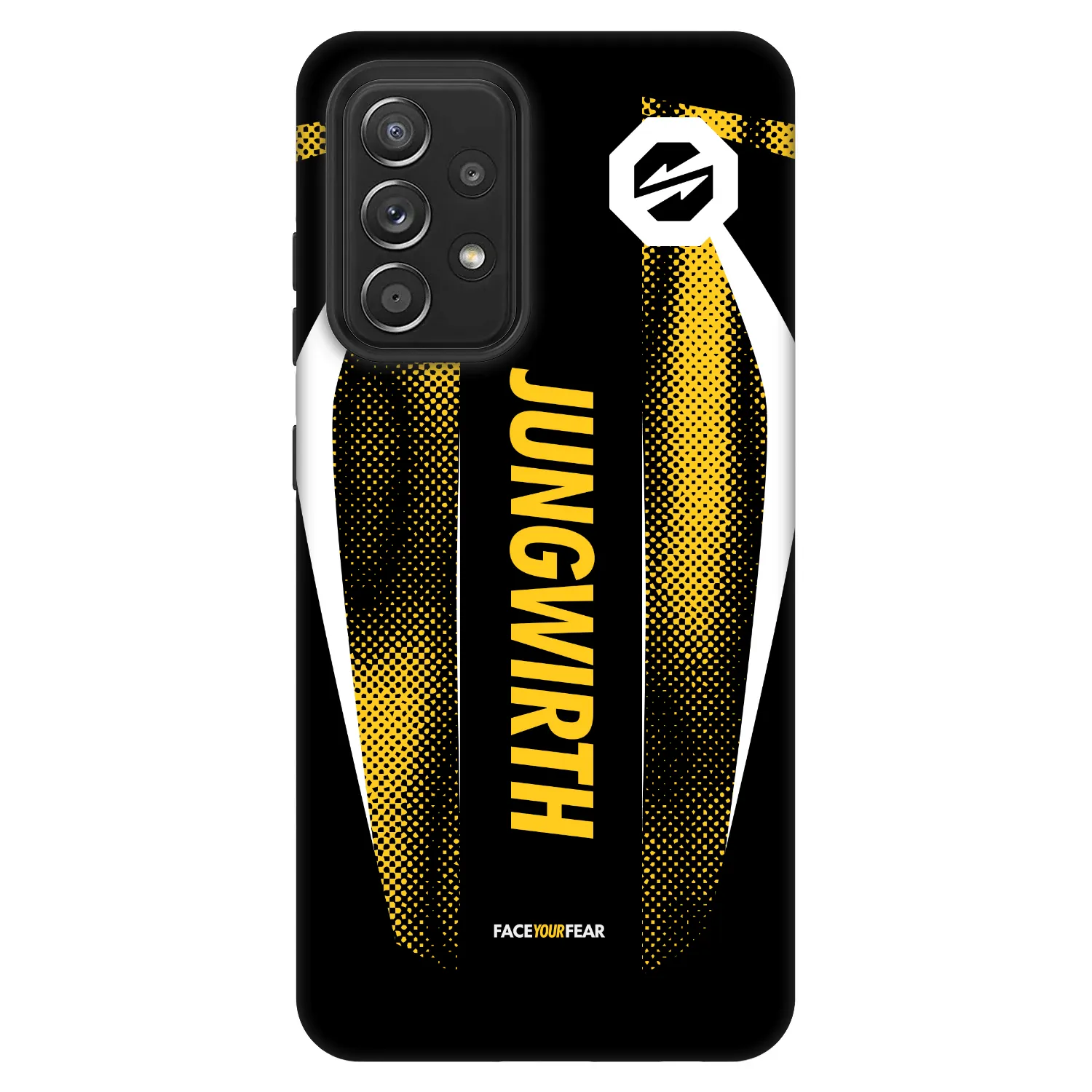 Picasee Fashion Case pre Samsung Galaxy A52 5G A525F - OKTAGON - Jungwirth Fight Jersey