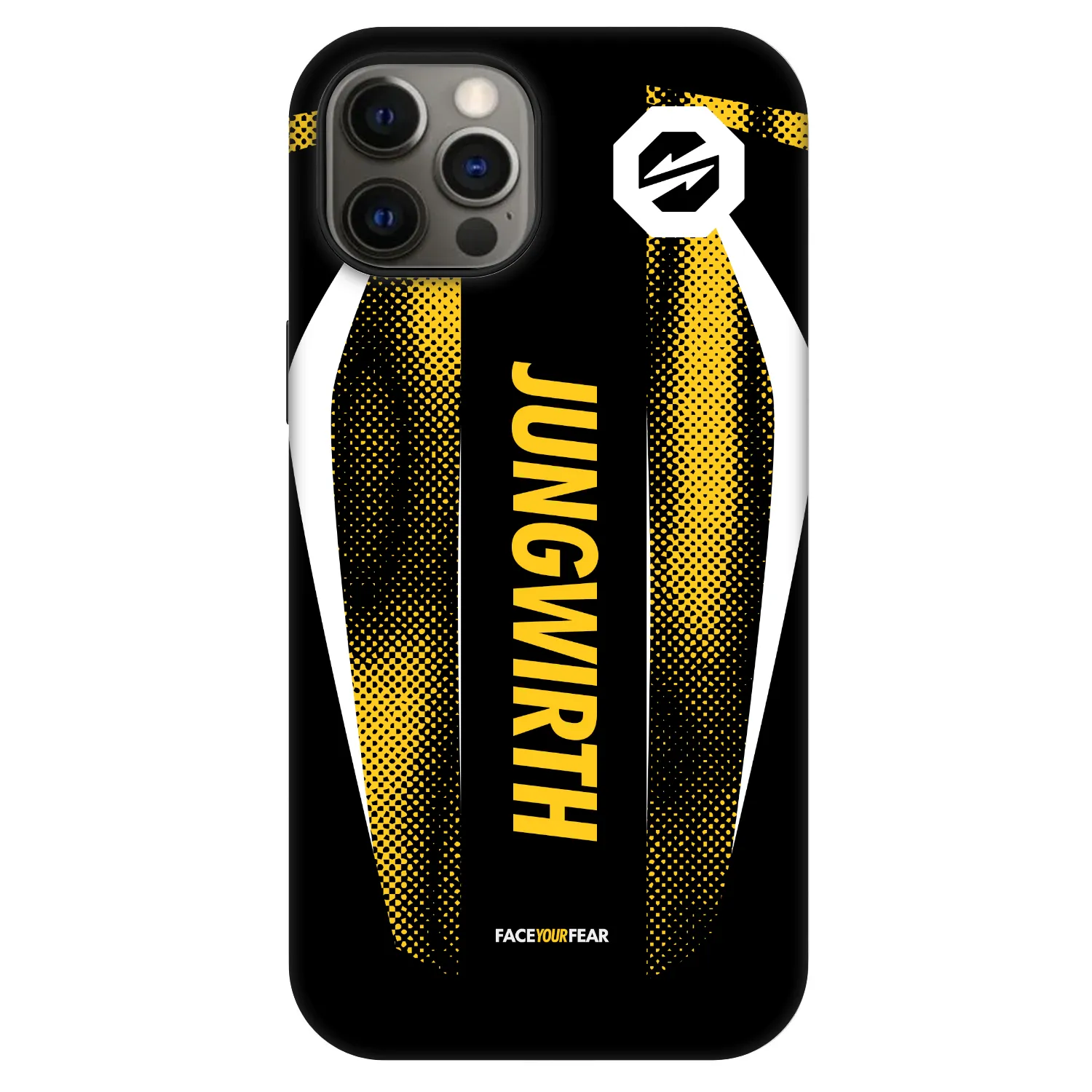 Picasee Fashion Case MagSafe pre Apple iPhone 12 - OKTAGON - Jungwirth Fight Jersey