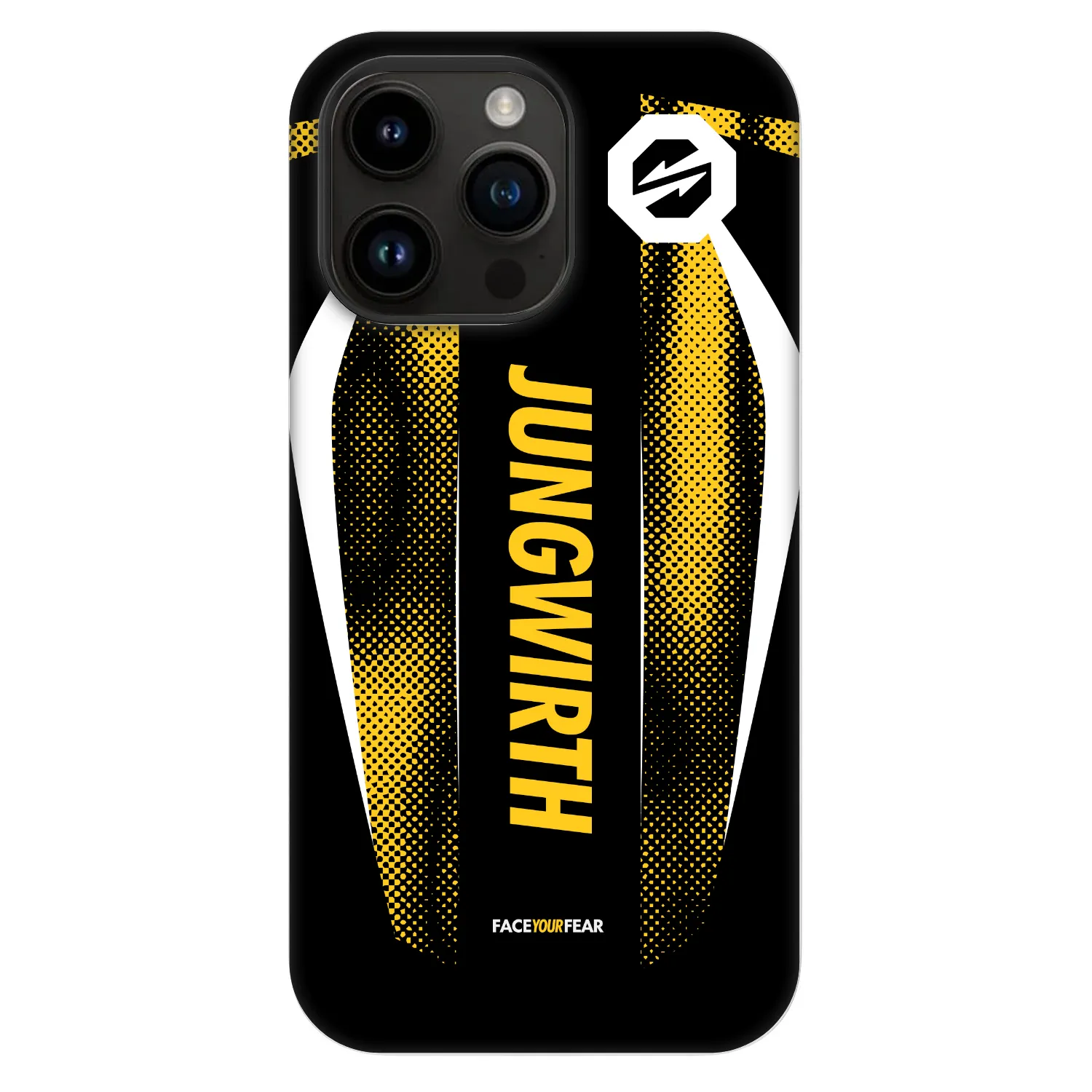 Picasee Fashion Case MagSafe pre Apple iPhone 14 Pro Max - OKTAGON - Jungwirth Fight Jersey