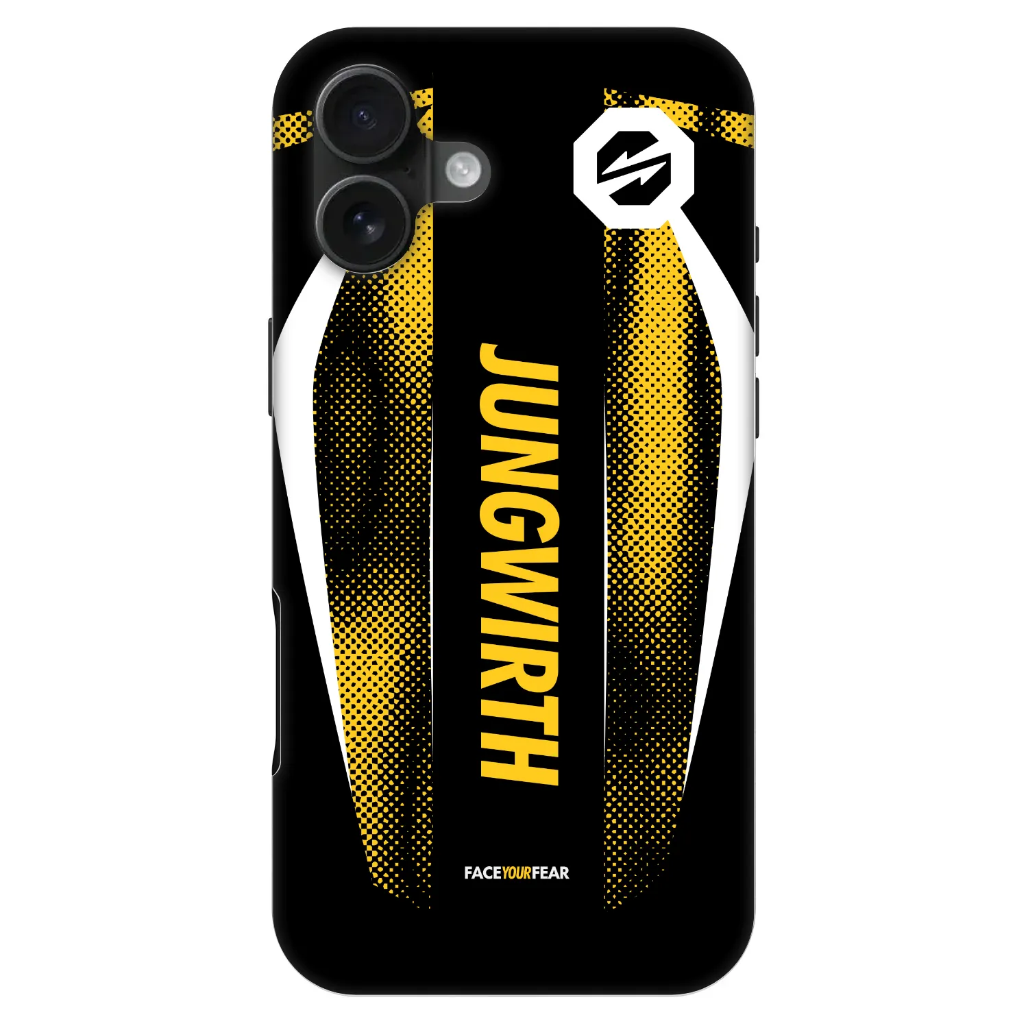 Picasee Fashion Case MagSafe pre Apple iPhone 16 Plus - OKTAGON - Jungwirth Fight Jersey