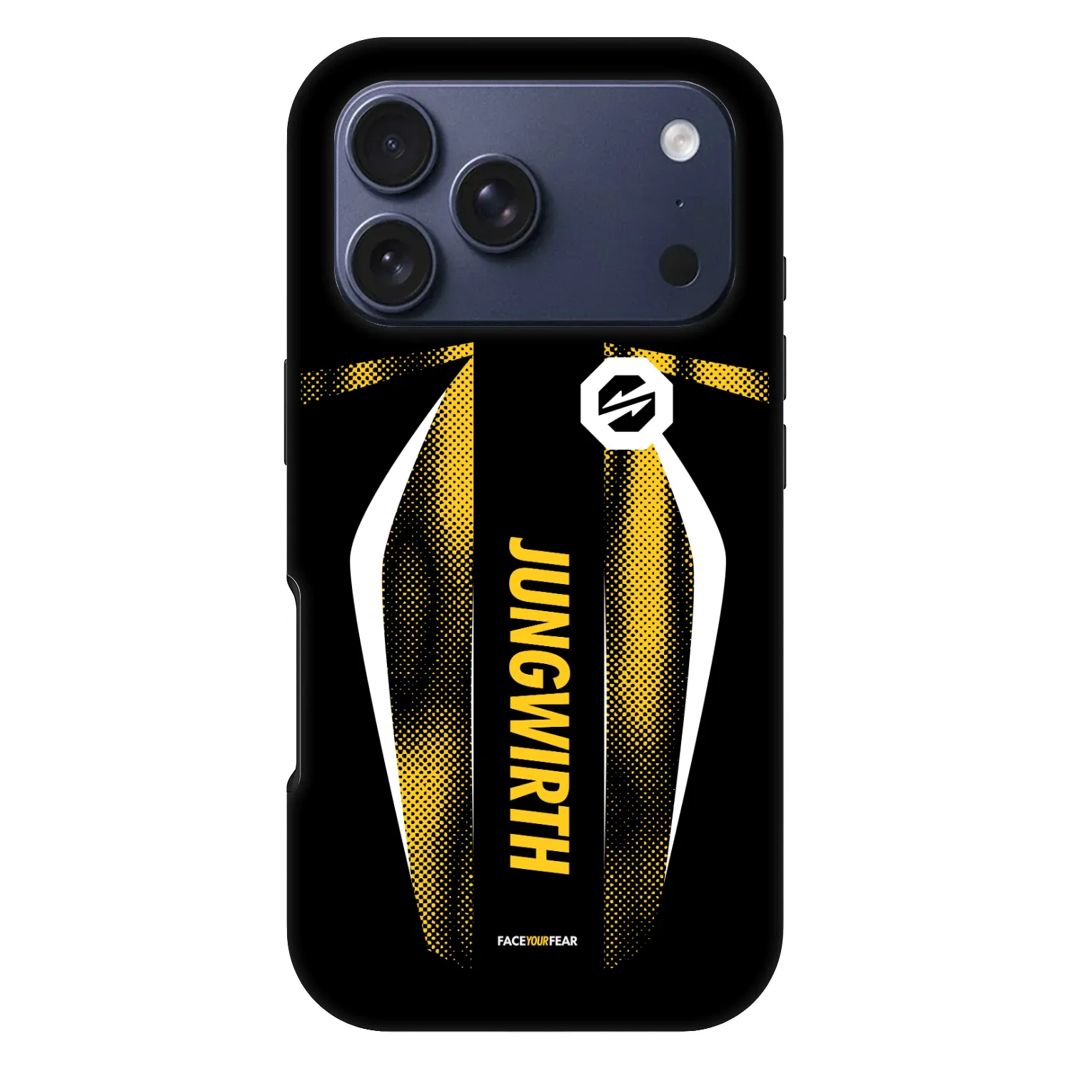 Picasee Fashion Case MagSafe pre Apple iPhone 17 Pro - OKTAGON - Jungwirth Fight Jersey