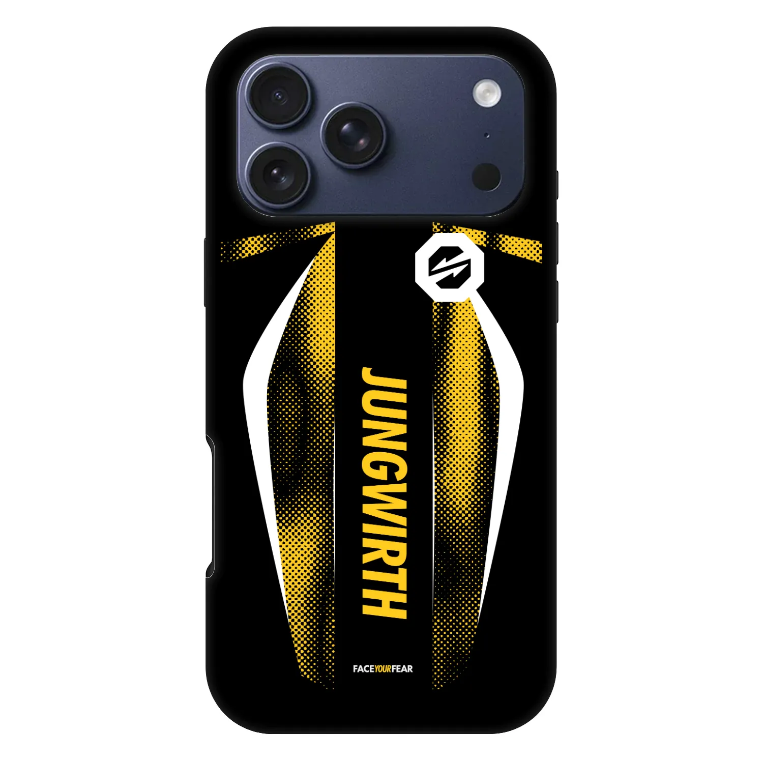 Picasee Fashion Case MagSafe pre Apple iPhone 17 Pro Max - OKTAGON - Jungwirth Fight Jersey