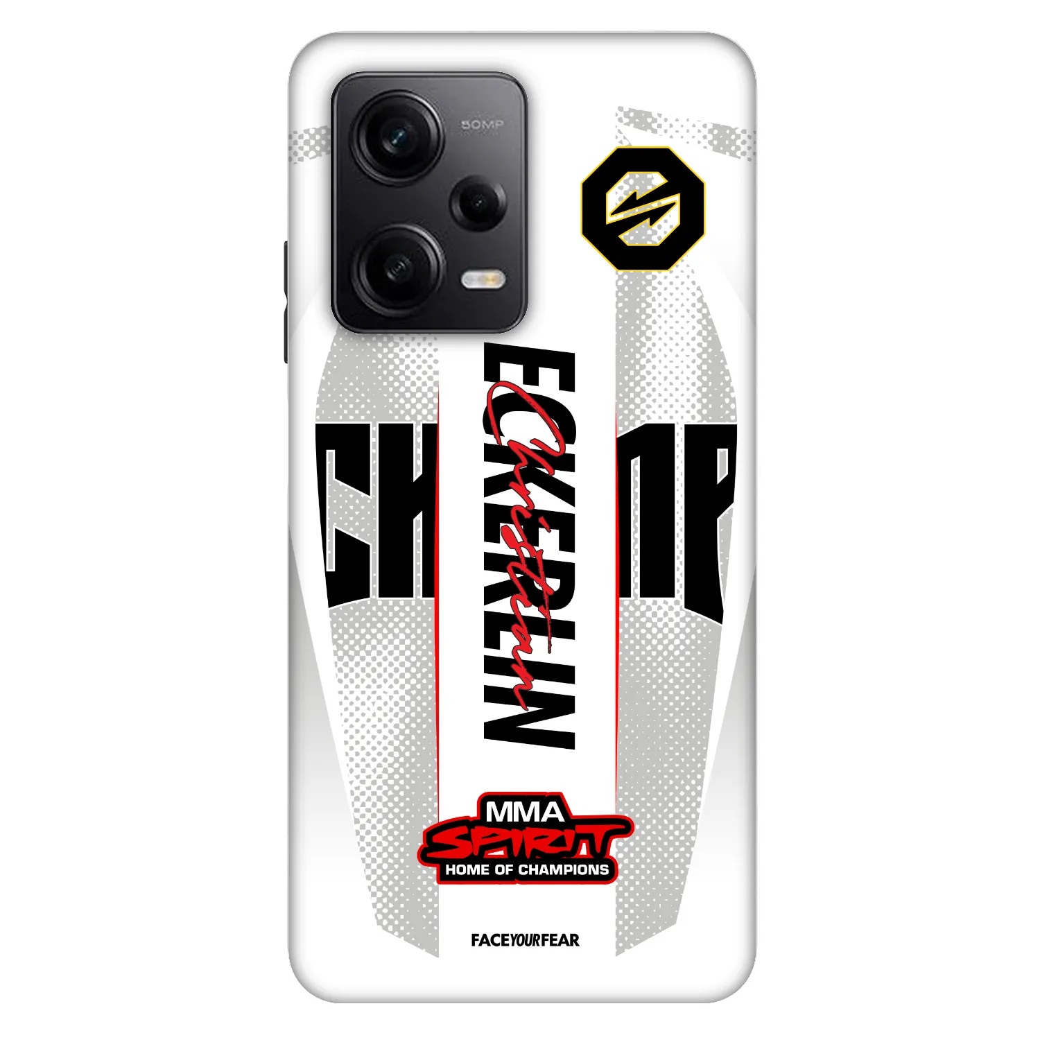 Picasee Fashion Case pre Xiaomi Redmi Note 12 Pro+ 5G - OKTAGON - Eckerlin Fight Jersey