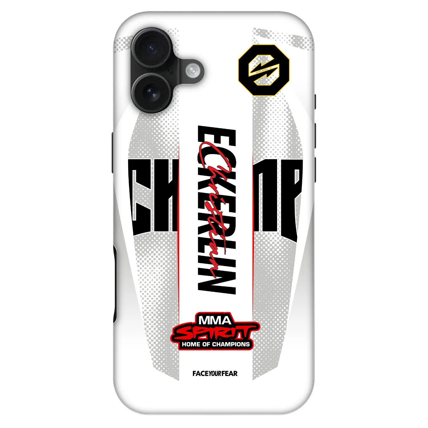 Picasee Fashion Case MagSafe pre Apple iPhone 16 Plus - OKTAGON - Eckerlin Fight Jersey