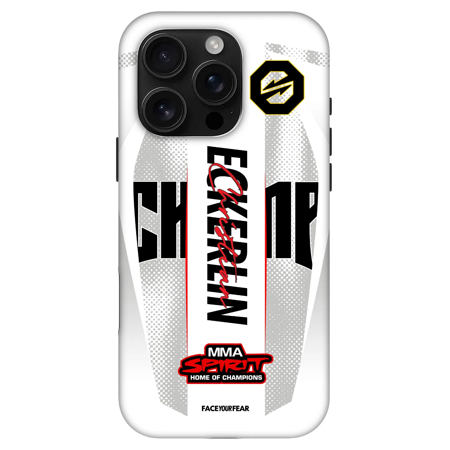 Picasee Fashion Case MagSafe pre Apple iPhone 16 Pro - OKTAGON - Eckerlin Fight Jersey