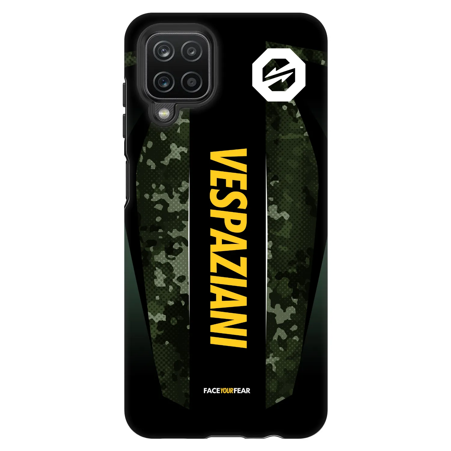 Picasee Fashion Case pre Samsung Galaxy A12 A125F - OKTAGON - Vespaziani Fight Jersey