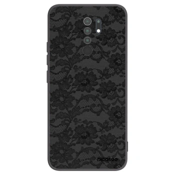 Picasee silikónový čierny obal pre Xiaomi Redmi 9 - Dark Elegance