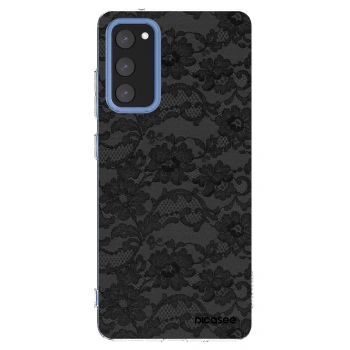 Picasee silikónový prehľadný obal pre Samsung Galaxy S20 FE - Dark Elegance