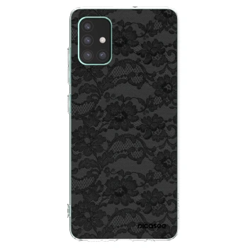 Picasee silikónový prehľadný obal pre Samsung Galaxy M51 M515F - Dark Elegance