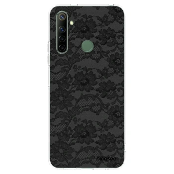 Picasee silikónový prehľadný obal pre Realme 6i - Dark Elegance