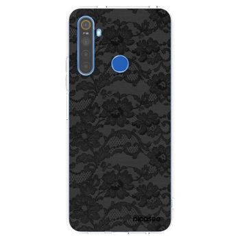 Picasee silikónový prehľadný obal pre Realme 5 - Dark Elegance