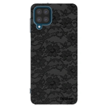 Picasee silikónový prehľadný obal pre Samsung Galaxy A12 A125F - Dark Elegance