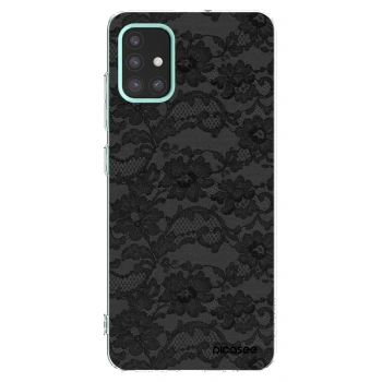 Picasee silikónový prehľadný obal pre Samsung Galaxy M31s - Dark Elegance