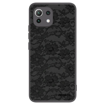 Picasee silikónový čierny obal pre Xiaomi Mi 11 Lite - Dark Elegance
