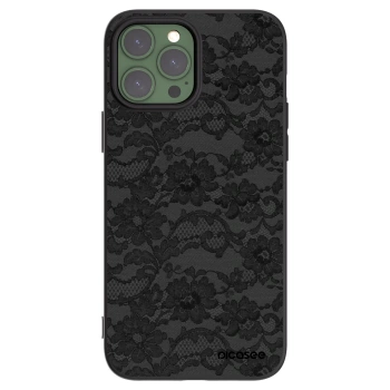 Picasee silikónový čierny obal pre Apple iPhone 13 Pro Max - Dark Elegance