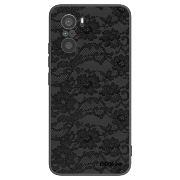 Picasee silikónový čierny obal pre Xiaomi Poco F3 - Dark Elegance