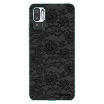 Picasee silikónový prehľadný obal pre Xiaomi Redmi Note 10 5G - Dark Elegance