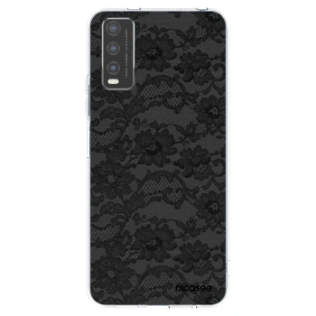 Picasee silikónový prehľadný obal pre Vivo Y20s - Dark Elegance