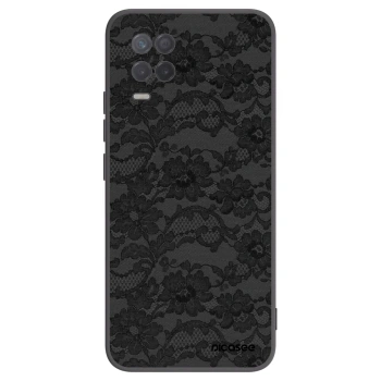 Picasee silikónový čierny obal pre Realme 8 5G - Dark Elegance