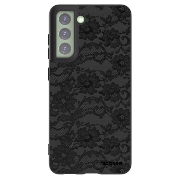 Picasee silikónový čierny obal pre Samsung Galaxy S21 FE 5G - Dark Elegance