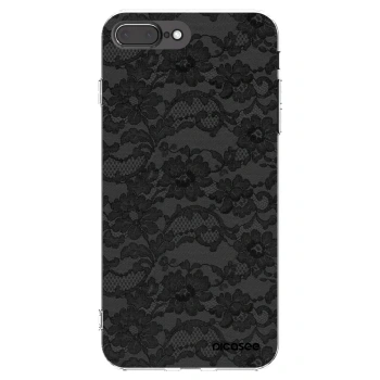 Picasee silikónový prehľadný obal pre Apple iPhone 7 Plus - Dark Elegance