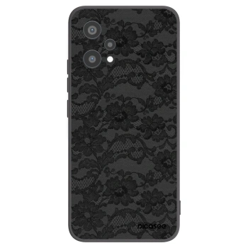 Picasee silikónový čierny obal pre Realme 9 Pro 5G - Dark Elegance