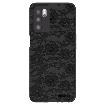 Picasee silikónový čierny obal pre OPPO A16s - Dark Elegance