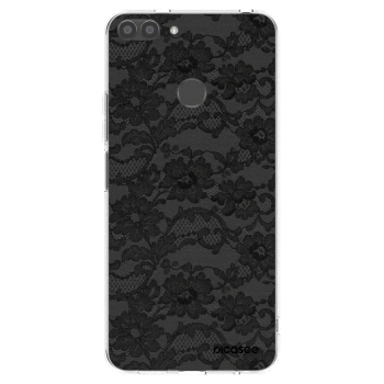 Picasee silikónový prehľadný obal pre Huawei P Smart - Dark Elegance