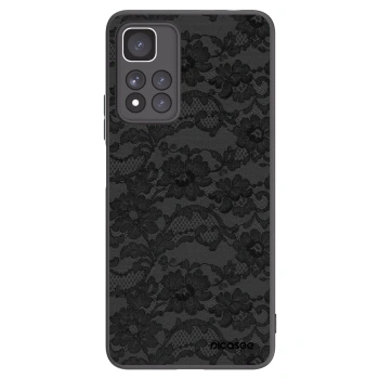 Picasee silikónový čierny obal pre Xiaomi Redmi Note 11 Pro+ 5G - Dark Elegance